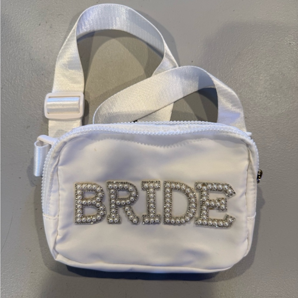 Francesca's Collections Mini Bag in White with Chic Design